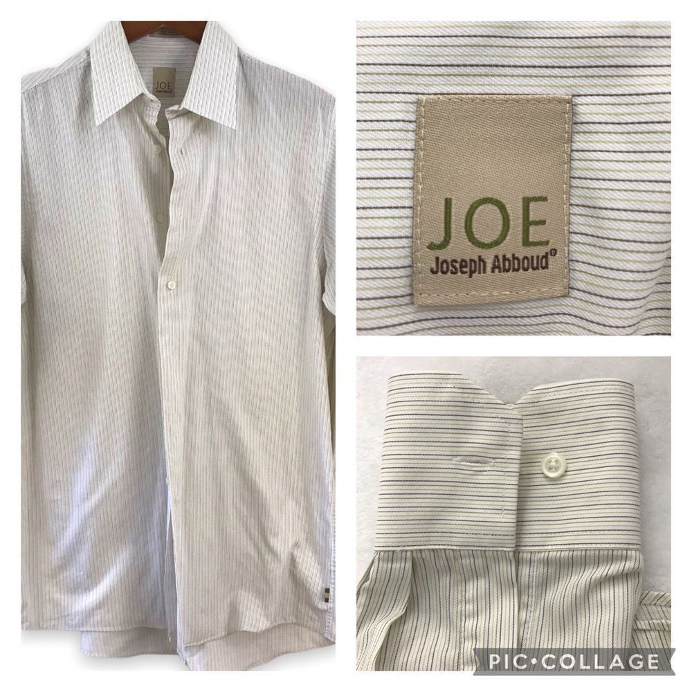 Joseph Abboud button‎ down shirt size 15.5